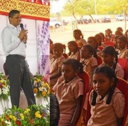 உலக விண்வெளி வாரத்தை முன்னிட்டு நடந்த நிகழ்ச்சி