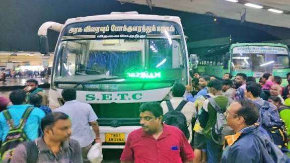 தீபாவளி பண்டிகையை முன்னிட்டு கோவையிலிருந்து 2695 சிறப்பு பேருந்துகள் இயக்கம்