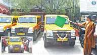 நீலகிரி மாவட்ட பழங்குடியின மாணவர்கள் பயன்பாட்டிற்காக பள்ளி வாகனங்கள் இயக்கம்