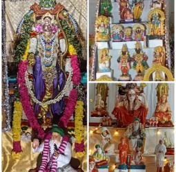 யோகிராம் சுரத்குமார் ராமர் அலங்காரத்தில்.....