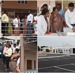 திண்டிவனம் வளர்ச்சித் திட்டப் பணிகள்: கலெக்டர் ஷேக் அப்துல் ரஹ்மான் ஆய்வு