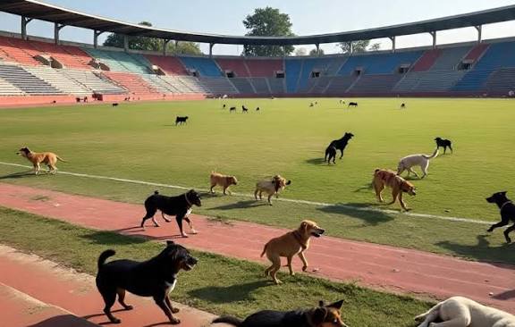 டெல்லியில் வெளிநாட்டு பயிற்சியாளர்களை கடித்த தெருநாய்கள்