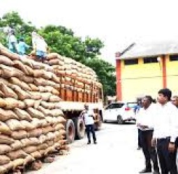 நெல் கொள்முதல், மூட்டைகள் நகர்வுப் பணிகள் ஆய்வு