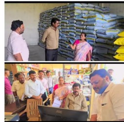 வேளாண்மை துறை தனியார் உரக்கிடங்கில் மாவட்ட ஆட்சியர் திடீர் ஆய்வு