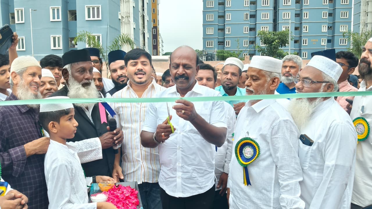 சைதை தாடண்டர் நகரில் "மஸ்ஜிதே மக்கா & மதரசா பள்ளிவாசல்" திறந்து வைக்கப்பட்டது