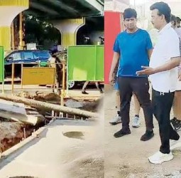 சென்னையில் மழைநீர் வடிகால் பணிகள்: ஸ்டாலின் நேரில் ஆய்வு
