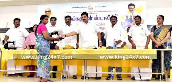 உங்களுடன் ஸ்டாலின்” முகாமில் 742 பேருக்கு நல திட்ட உதவி: அமைச்சர் மா.மதிவேந்தன் வழங்கினார்