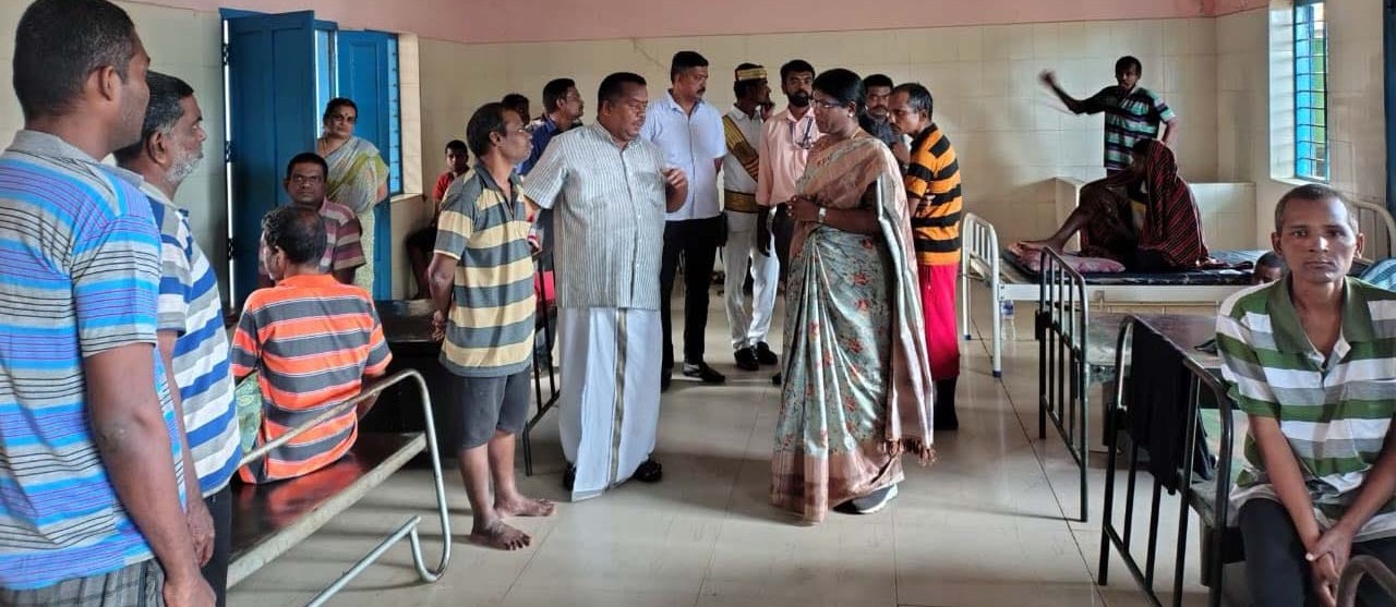 மனோலயா இடைநிலை பராமரிப்பு இல்லத்தில் கலெக்டர் அழகுமீனா நேற்று ஆய்வு