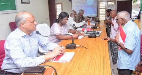 நாகர்கோவிலில் நேற்று நடந்த மக்கள் குறை தீர்க்கும் முகாம்