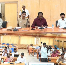 தீபத்திருவிழா முன்னேற்பாடுகள் குறித்து ஆய்வுக்கூட்டம்