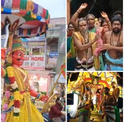குன்றில் விளையாடும் குமரனுக்கு கந்த சஷ்டி விழா 6-ஆம் நாள் சூரசம்ஹாரம்