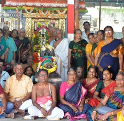 ஸ்ரீ வலம்புரி விநாயகர் கோவிலில் நேற்று விஷ்ணு சஹஸ்ர நாம பாராயணம்