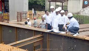 பெரியபாளையம் அருகில் உள்ள பென்னார் இரும்பு தொழிற்சாலையில் அமைச்சர் எ.வ.வேலு நேரில் ஆய்வு