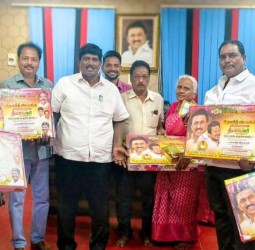 திருவொற்றியூர் மணலி மண்டல திமுகவினருக்கு தீபாவளி பரிசு