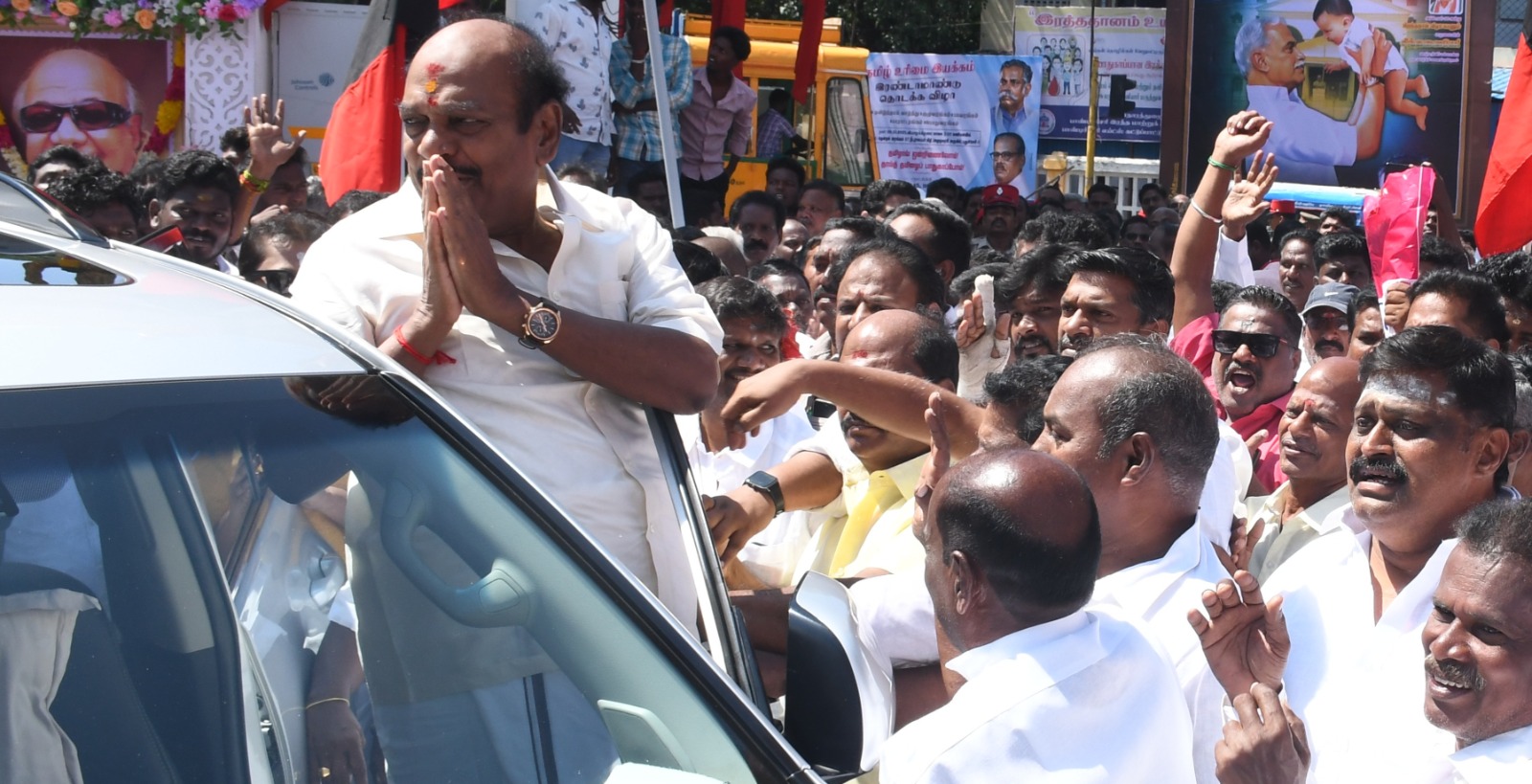 திமுக உறுப்பினர் சேர்க்கையை துவக்கி வைத்த ஜெகத்ரட்சகன் எம்.பி.
