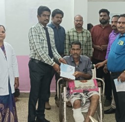 கடலூர் மாவட்ட அரசு மருத்துவக்கல்லூரி மருத்துவமனையில் மாற்றுத்திறனாளிகளுக்கான அடையாள அட்டை