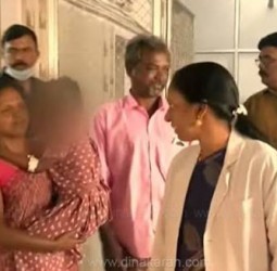 பாம்பு கடித்த சிறுமியை காப்பாற்றிய புதுக்கோட்டை அரசு மருத்துவக் கல்லூரி மருத்துவர்கள்