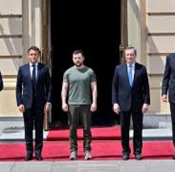 ஐரோப்பிய தலைவர்களை  சந்திக்கும் ஜெலன்ஸ்கி