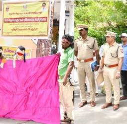 திருவள்ளூரில், ’போதைப் பொருட்கள் இல்லாத தமிழ்நாடு’ விழிப்புணர்வு பிரச்சாரம்