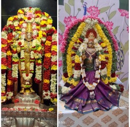 நவராத்திரி 4- ஆம் நாள் சிறப்பு அலங்காரத்தில்.....