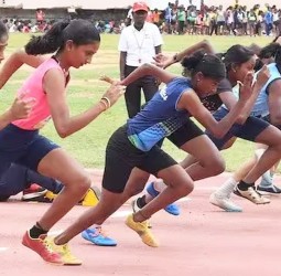 மாவட்ட தடகள சங்கத்தால் இந்த ஆண்டுக்கான மாவட்ட இளையோர் தடகளப் போட்டி