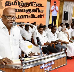 திண்டுக்கல்லில் கிழக்கு மாவட்ட திமுக சார்பில் நடந்த ஓரணியில் தமிழ்நாடு தீர்மானம் ஏற்பு