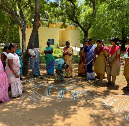 இருங்களூரில் கிராமப்புற பங்கேற்பு மதிப்பீட்டு நிகழ்ச்சி