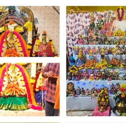 காட்பாடி கல்புதூர் ஸ்ரீ கெங்கையம்மன் ஆலயத்தில் நவராத்திரியை முன்னிட்டு கொலு கண்காட்சி!