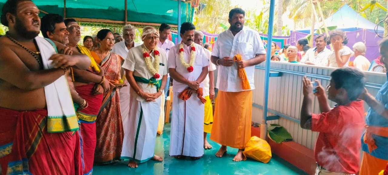 கோவை ஒத்தக்கால் மண்டபம் விநாயகர் கோயில் கும்பாபிஷேக விழா
