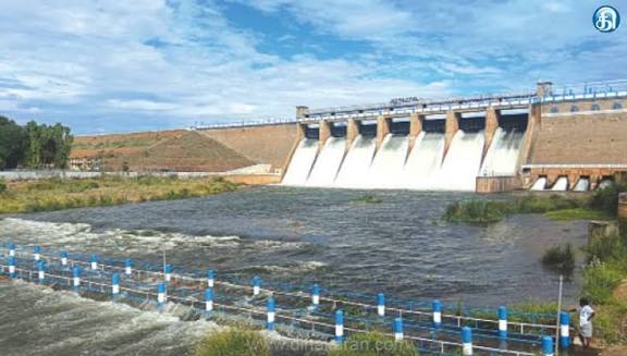 வைகை அணையிலிருந்து பாசனத்திற்கு தண்ணீர்: அமைச்சர் மூர்த்தி திறந்து விட்டார் 1,05,002 ஏக்கர் நிலங்கள் பாசன வசதி பெறும்