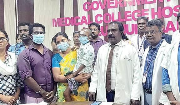 சிறுவனின் மண்டை ஓட்டை திறந்து அறுவை சிகிச்சை: விருதுநகர் அரசு மருத்துவ கல்லூரி மருத்துவமனையில் சாதனை