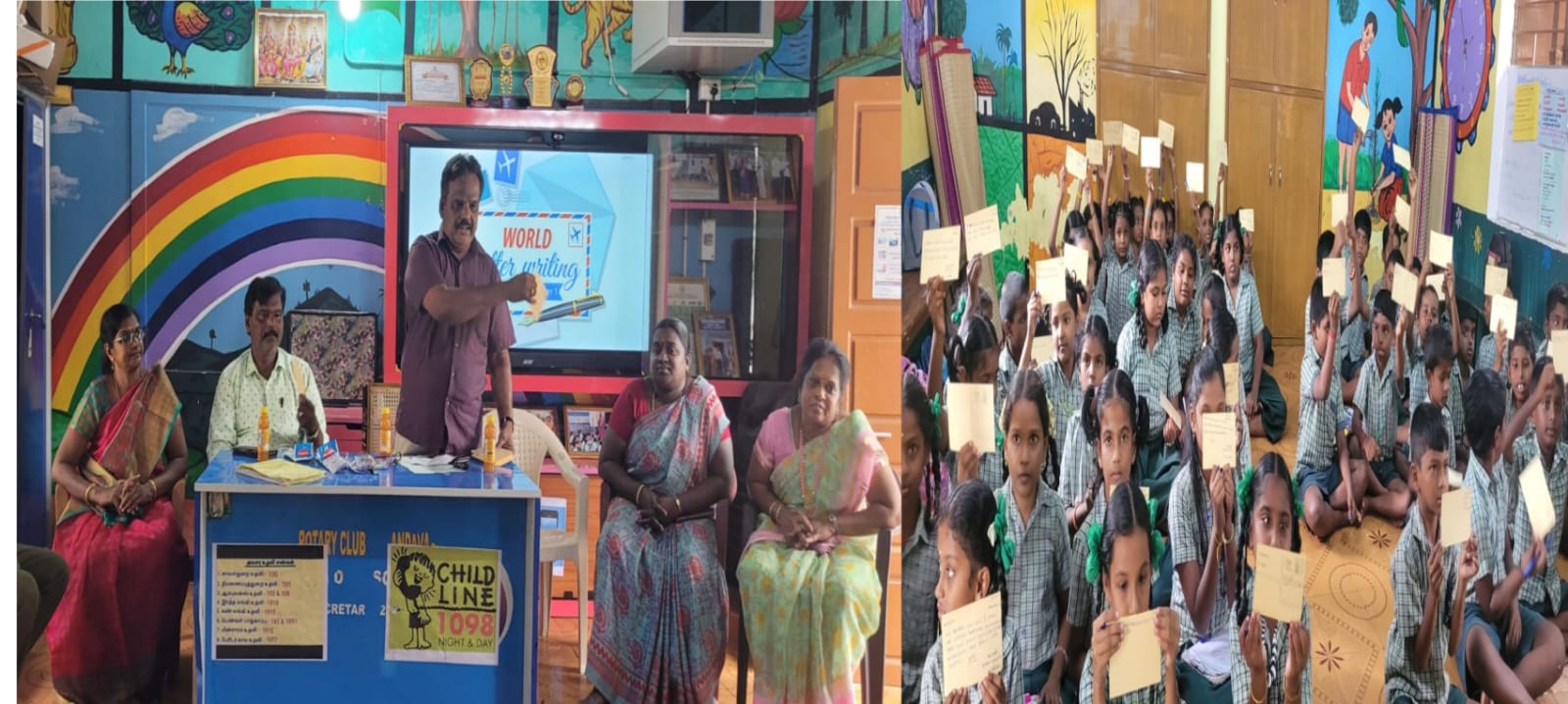 கடிதம் எழுதுவது ஒரு கலை: அஞ்சல் அலுவலர் பேச்சு