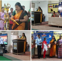 கோவில்பட்டி கல்லூரியில்  " தமிழ்நாட்டின் மாபெரும் கல்வி எழுச்சியின் கொண்டாட்டம் "