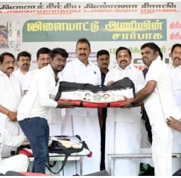 திறமையுள்ள விளையாட்டு வீரர்களுக்கு அனைத்து உதவிகளையும் அதிமுக செய்யும்: இபிஎஸ்