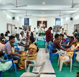 மணமேல்குடி மனவளக்கலை மன்றத்தில் மனைவியர்நலவேட்புதினவிழா