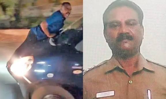 வாலிபர் மீது கார் ஏற்றிய சம்பவம்: நெல்லை சிறப்பு எஸ்.ஐ. சஸ்பெண்ட்