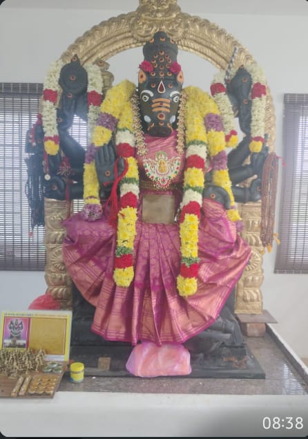 திண்டிவனம் அடுத்த டி. பாஞ்சாலம் வாழை வராகி அம்மன் திருக்கோவிலில் புரட்டாசி மஹாளய அமாவாசை
