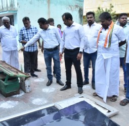 அரசு அலுவலகம் கழிவு சேகரிப்பு இயக்கம் 2.o இன் கீழ் இரண்டாம் கட்டமாக நடைபெற்ற கழிவு சேகரிப்பினை தென்காசி சட்டமன்ற உறுப்பினர் எஸ்.பழனி நாடார் அவர்கள் பார்வையிட்டு ஆய்வு