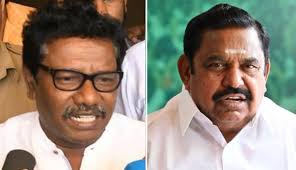 பழனிசாமி இப்போது உத்தமர் போல வேஷம் போடுகிறார்!” - கருணாஸ் சாடல்