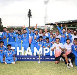 யு19 உலக சாம்பியனான இந்திய அணிக்கு ரூ.7.5 கோடி ரொக்கப் பரிசு: பிசிசிஐ அறிவிப்பு