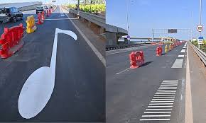 இந்தியாவின் முதல் 'மெல்லிசை சாலை' மும்பையில் திறப்பு; வாகன ஓட்டிகள் பாடல் கேட்டு உற்சாகம்