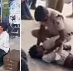 மின்சார ரயிலில் டிக்கெட் எடுக்காமல் தகராறு: போதை இளைஞரை ஆர்பிஎஃப் காவலர் தாக்கிய வீடியோ வைரல்