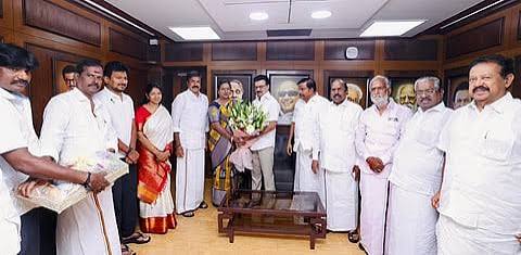 திமுக கூட்டணியில் முதல் முறையாக இணைந்தது தேமுதிக!