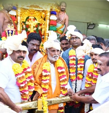 அன்னூர் மன்னீஸ்வர் கோவில் நிகழ்வில் அமைச்சர் சேகர்பாபு