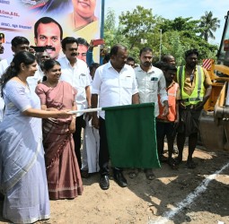 தூத்துக்குடியில் பக்கிள் விரிவாக்கப்பணி