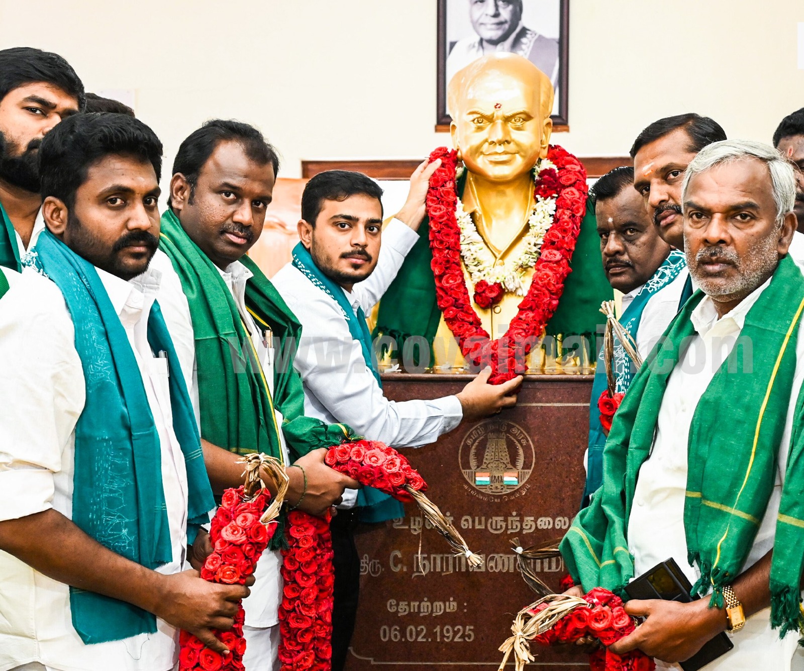 விவசாயிகள் சங்கத் தலைவ நாராயணசாமி நாயுடுவின் பிறந்த நாள்