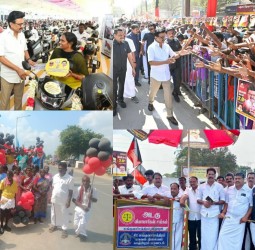 விழுப்புரம் மாவட்டத்தில் முதலமைச்சர் மு.க.ஸ்டாலின் நலத்திட்ட உதவிகள் வழங்கும் விழா