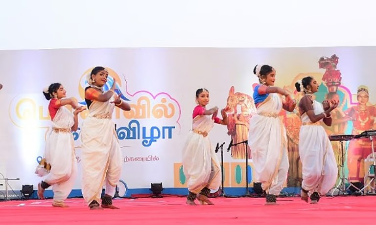 மாநகராட்சி சார்பில் நடந்த கலைவிழா