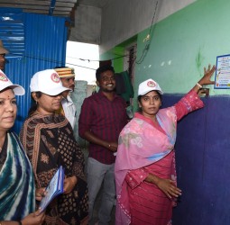 குழந்தை திருமணத்திற்கு எதிராக வீடு வீடு வீடாகச் சென்று விழிப்புணர்வு