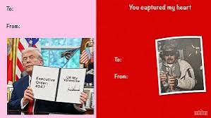 காதலர் தினம்: அமெரிக்காவின் வெள்ளை மாளிகை வெளியிட்ட போஸ்டர்களால் பரபரப்பு